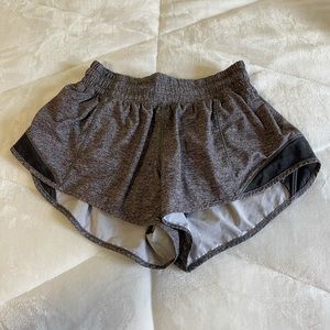 Lululemon grey running shorts